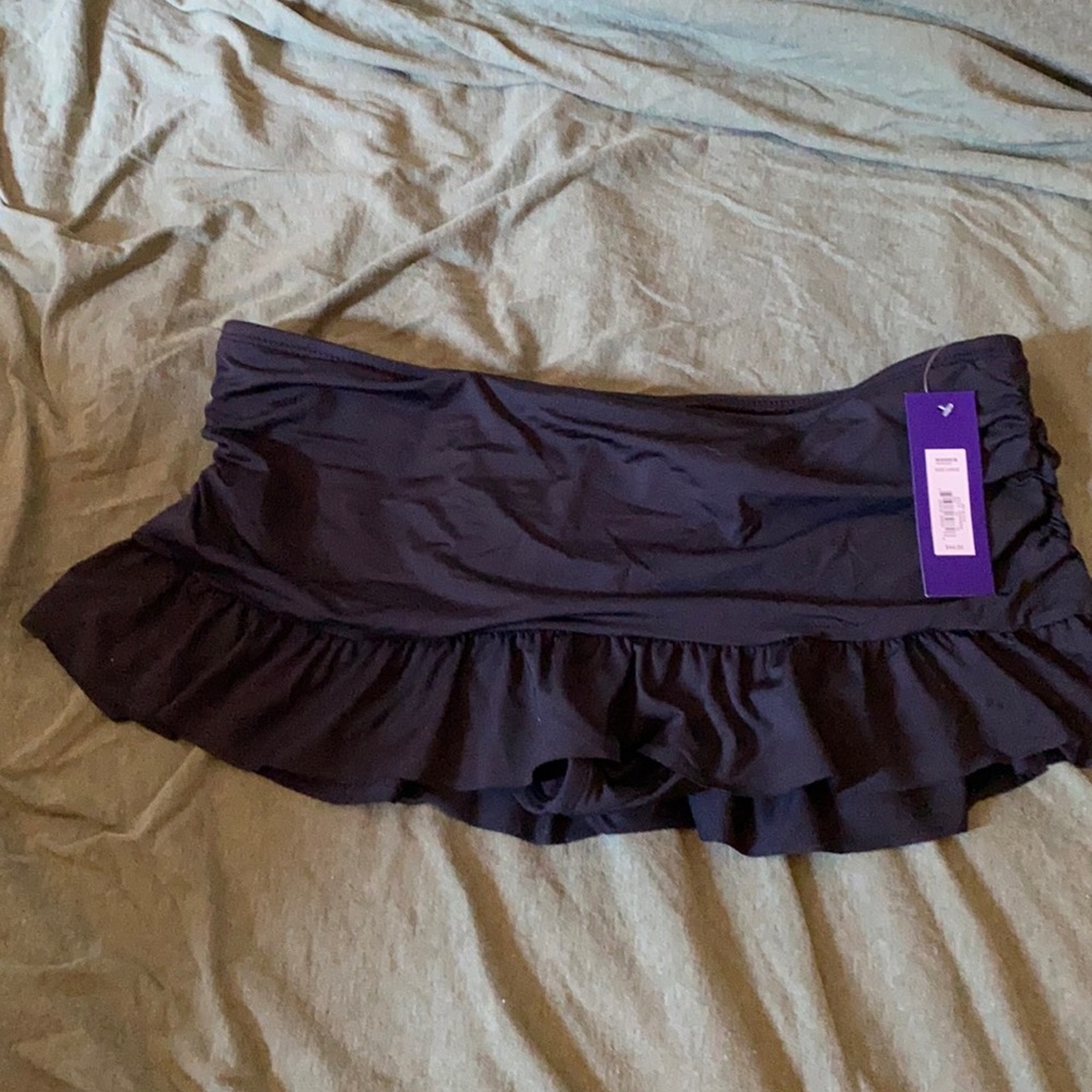 Black skirted swimsuit bottom